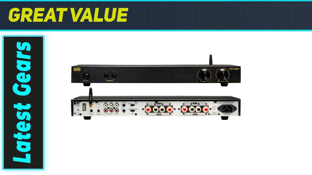 OSD Audio XMP100 GEN2: Incredible Power & BT