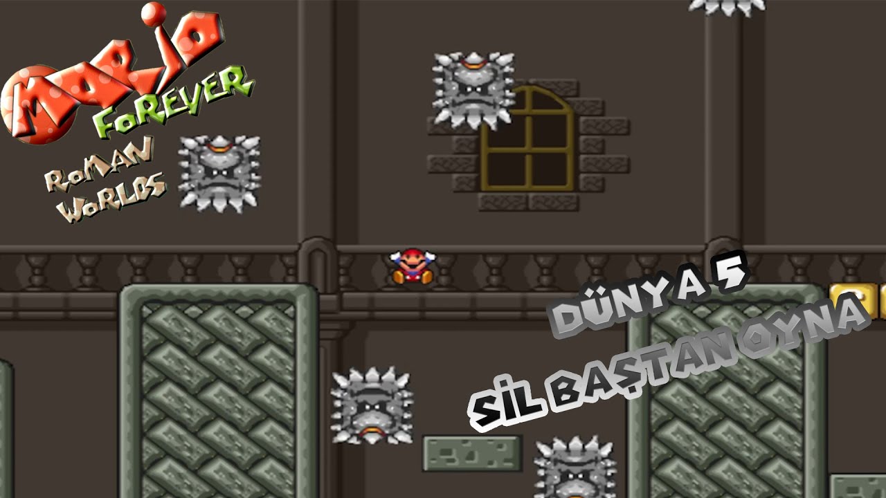 Mario Forever Roman World (Dünya 5 - evet yine)