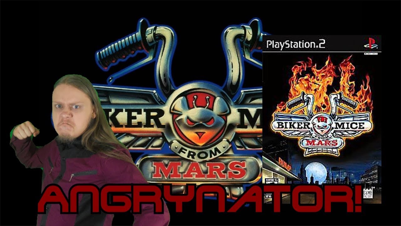 Angrynator! Biker Mice From Mars PS2 (Game Factory)