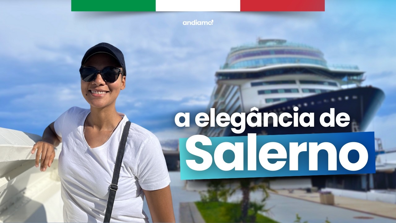 O porto de SALERNO é uma festa! | Andiamo Campania!