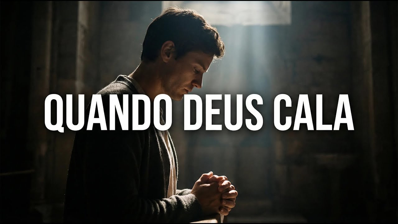 Quando você ora, mas parece que Deus está em silêncio