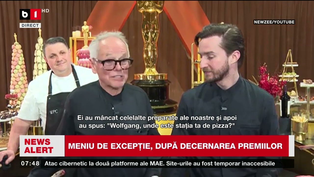 MENIUL DE LUX PENTRU GALA PREMIILOR OSCAR_Știri B1TV_15 mar. 2026