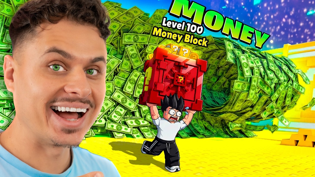 Nowa MONEY Fala i MONEY LUCKY BLOCK w Tsunami! Roblox
