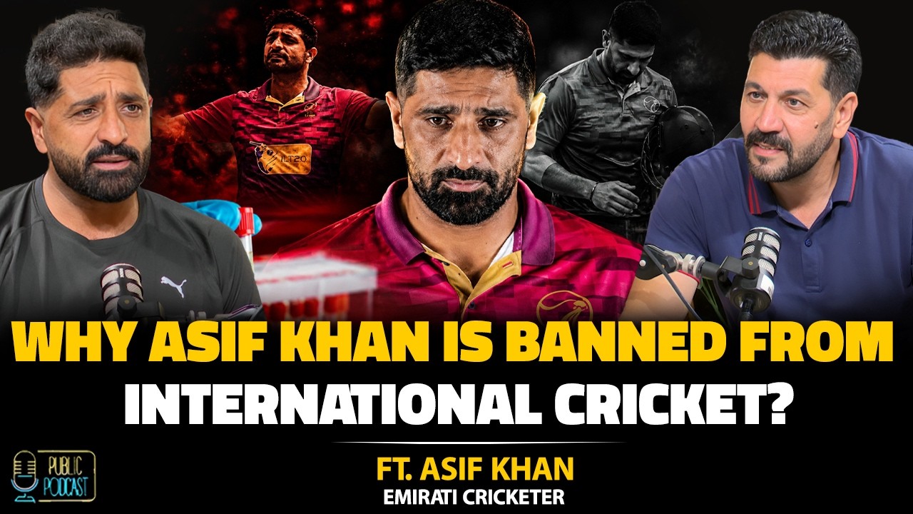 Why Was Asif Khan Banned From International Cricket? | Doping Test Controversy | Ft. Asif Khan