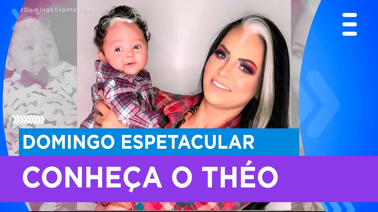 Conheça o bebé que faz sucesso na internet porque nasceu com com cabelo branco
