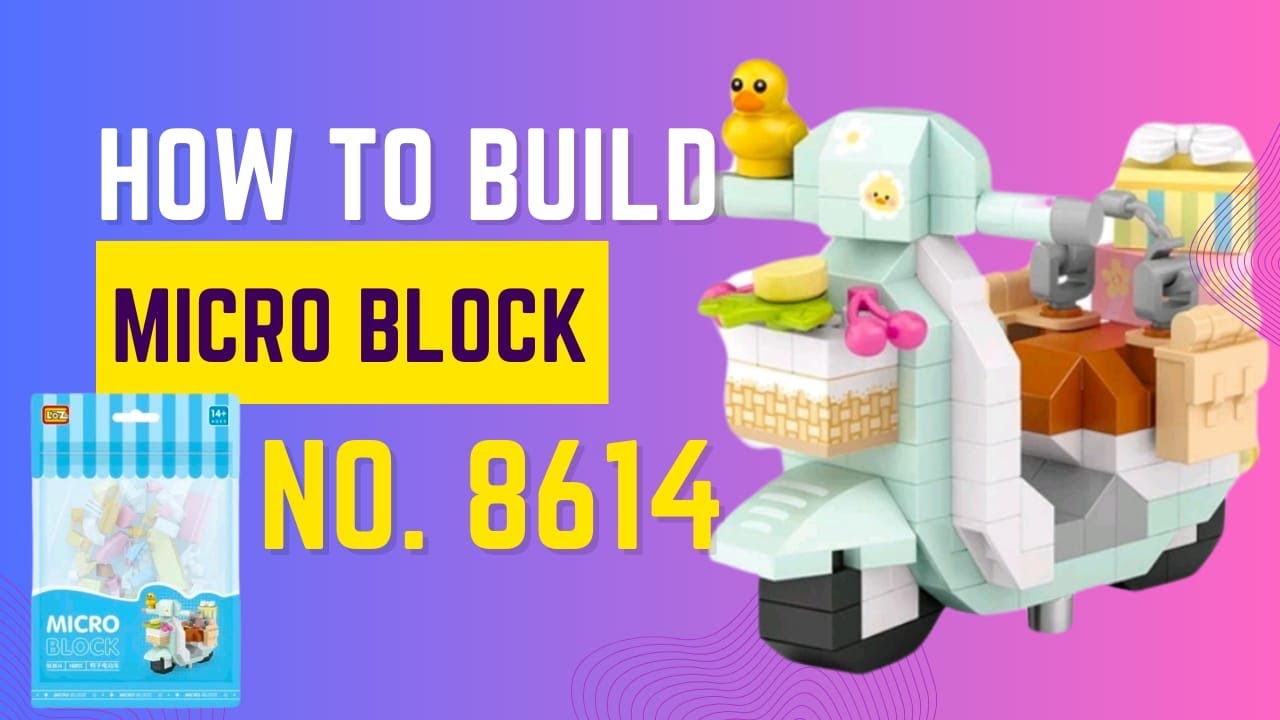 HOW TO BUILD MICRO BLOCK NO.8614 (bahasa)