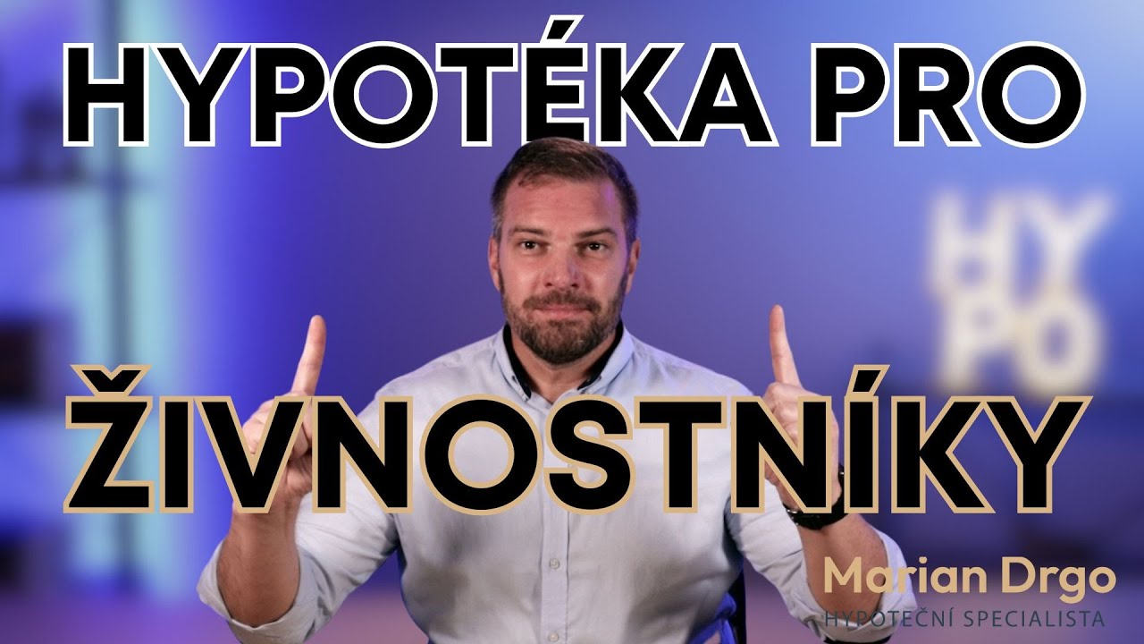 HYPOTÉKA PRO ŽIVNOSTNÍKA s výdajovým paušálem - Hypotéka pro OSVČ
