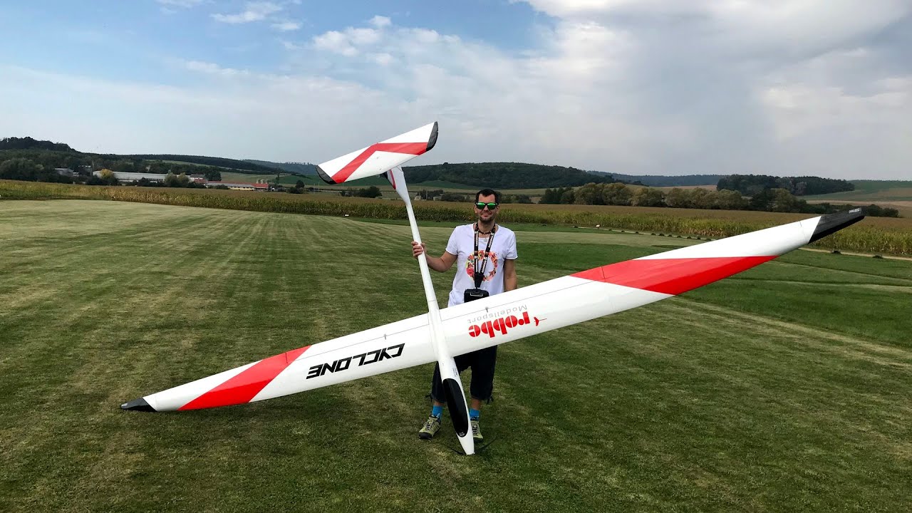 Robbe Cyclone maiden flight