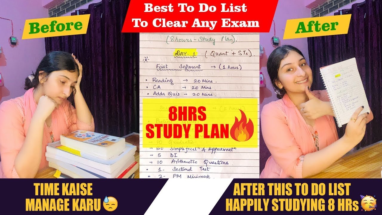The Perfect TO DO LIST✅| Sure Shot Selection💯| Follow for 1 month 🔥| Karishma Singh | IBPS PO |
