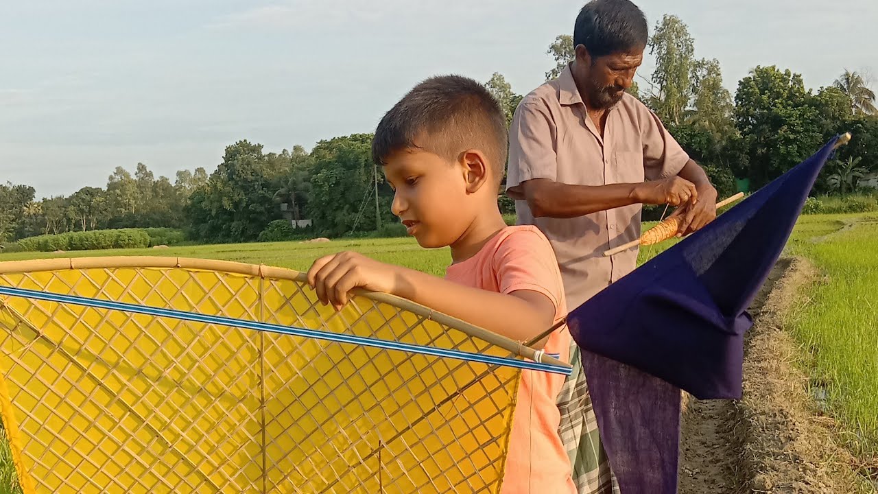 নানা নাতির শখের কয়রা ঘুড়ি || Muktas vlog || Daily vlog || Kite video || Manikganj