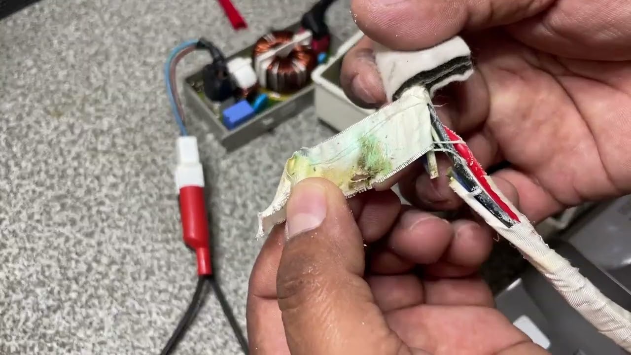Diagnostico y solución rápida error TE lavadora LG Inverter