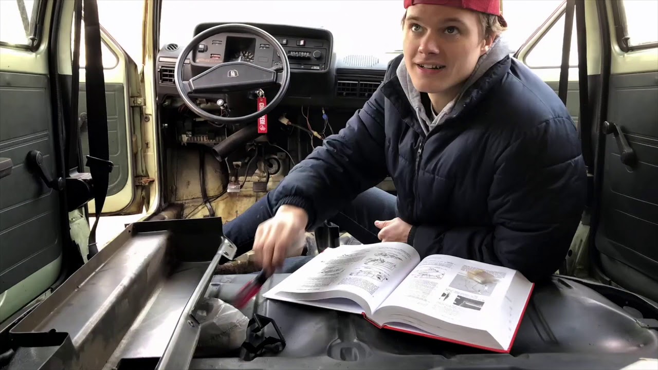 Mk1 Vw rabbit 1979 dash removal