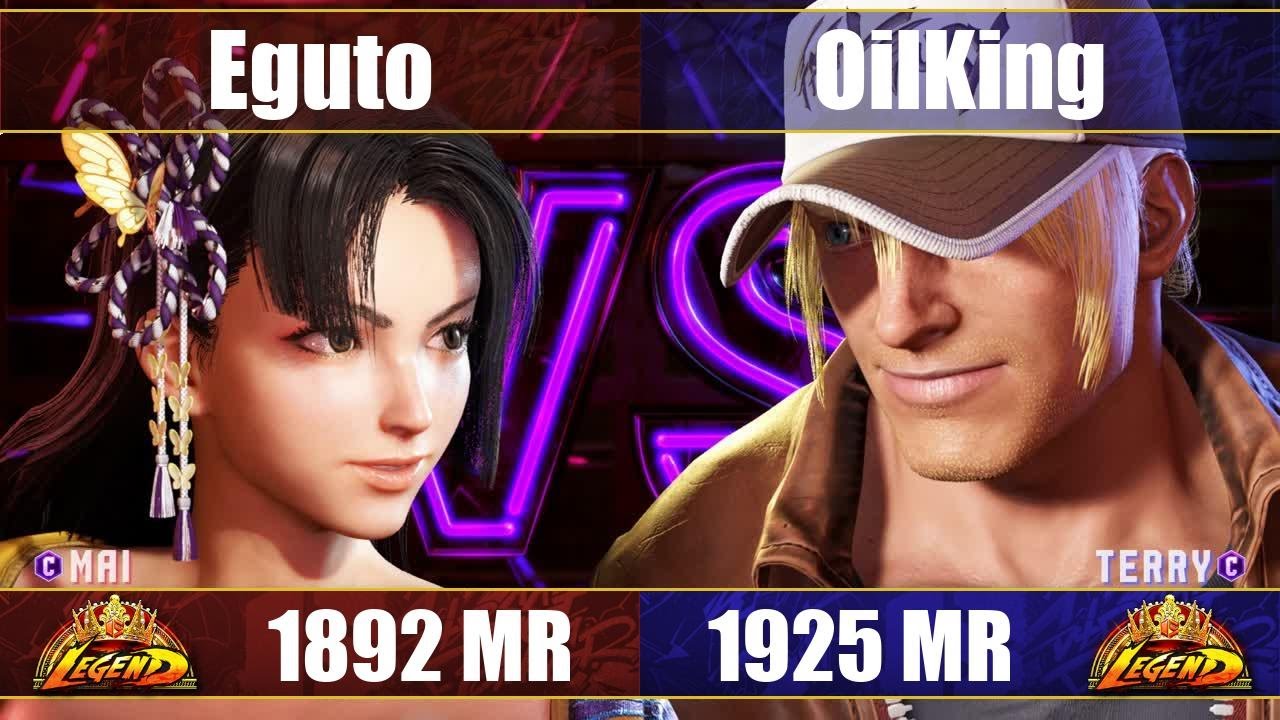 【スト6】Eguto vs Oil King (不知火舞 vs テリー) SF6 Eguto vs Oil King (Mai vs Terry)