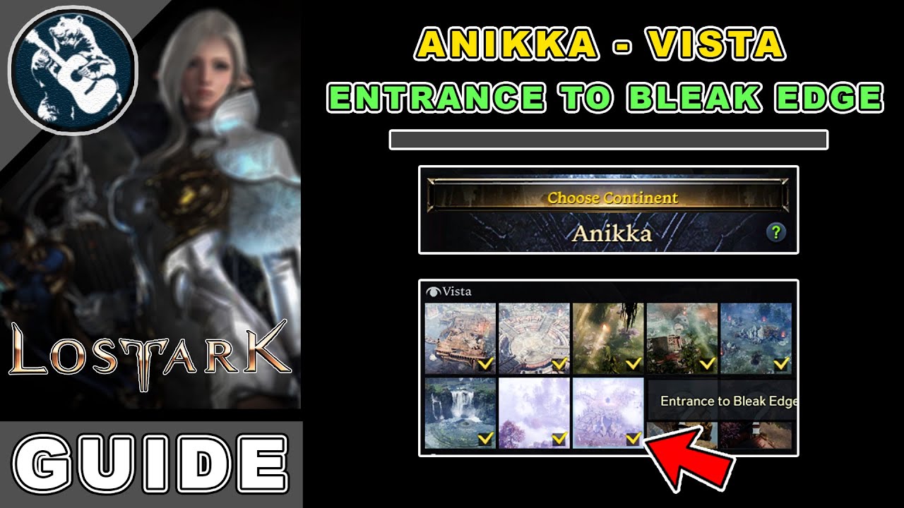 Entrance to Bleak Edge Vista Location in Lost Ark | Anikka Locations Guide