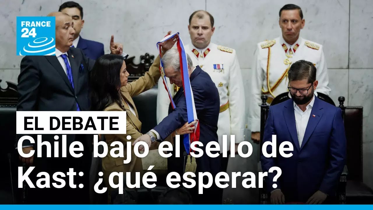 Kast asume como presidente: ¿qué le espera a Chile con el ultraderechista? • FRANCE 24 Español