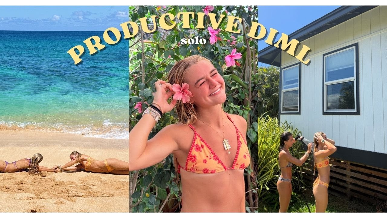 Slow + Productive Day In Hawaii :)