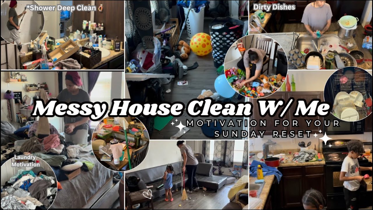 *NEW* Realistic Sunday Cleaning Motivation//Apartment Cleaning//Messy House//Khrystal Renee//2025