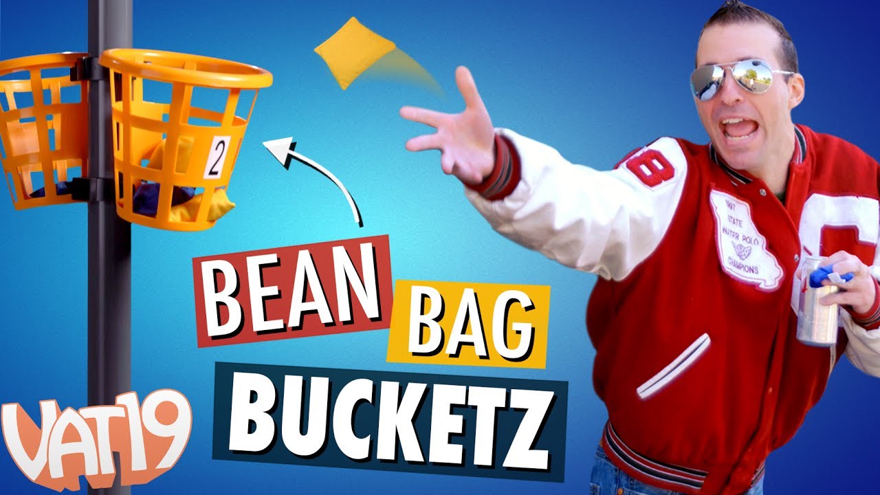 VERTICAL CORNHOLE // Bean Bag Bucketz Game