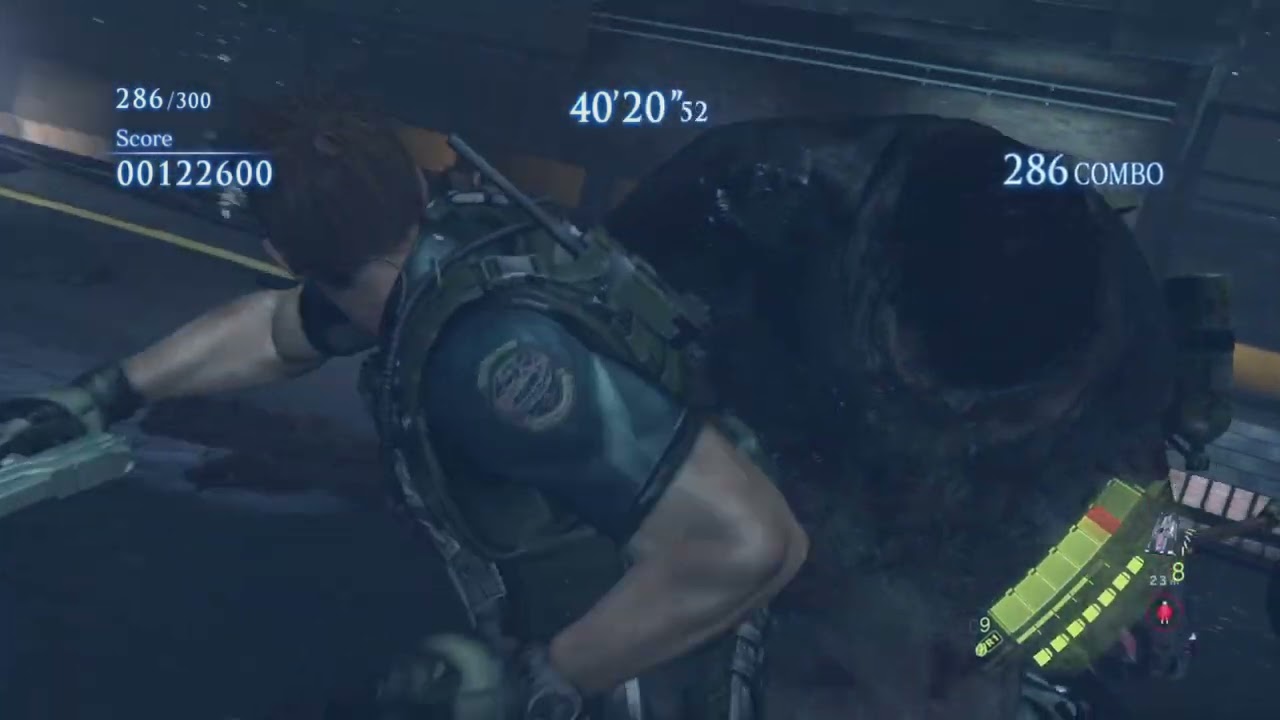 (PS5) Resident Evil 6 Rooftop Mission The Mercenaries Nm Duo 2878k fail 2900k Chris DF x Chris DF