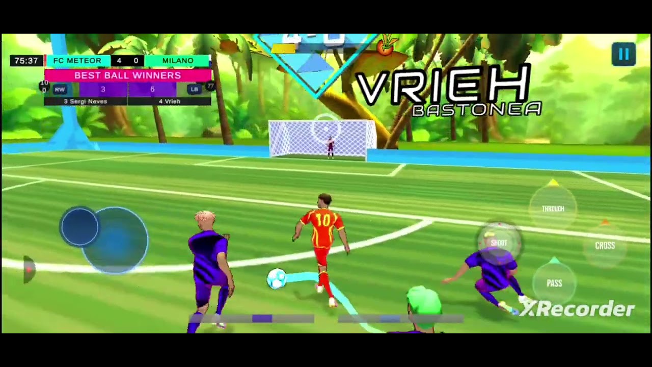 Jogando galaxy soccer