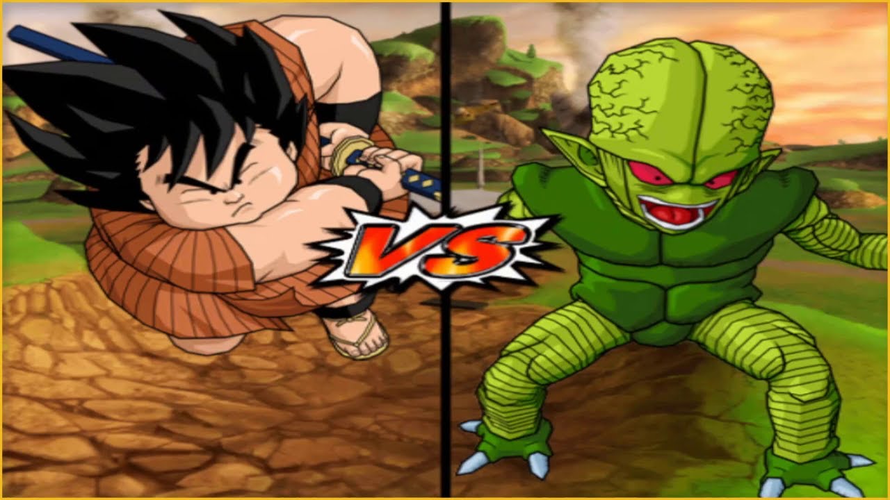 Dragon Ball Z: Budokai Tenkaichi 3 - Yajirobe VS Saibaman [COM VS COM]