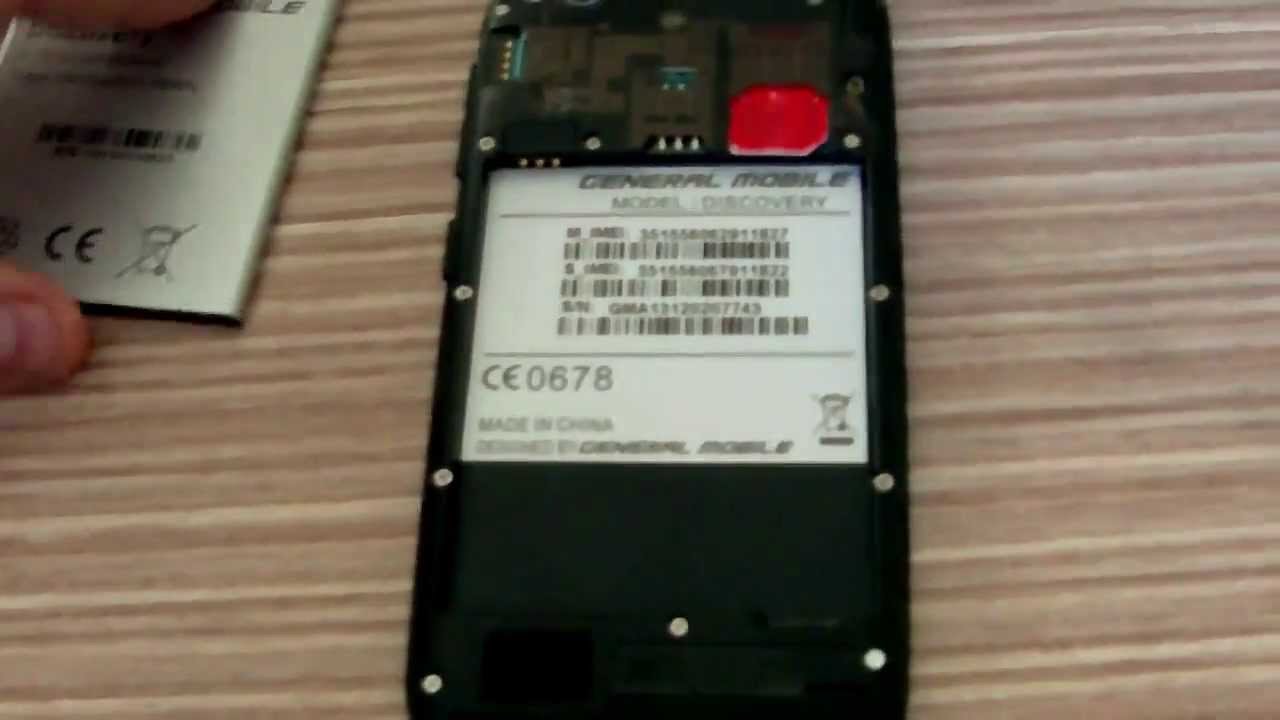 General Mobile Discovery 16GB Kutu A&ccedil;ılımı