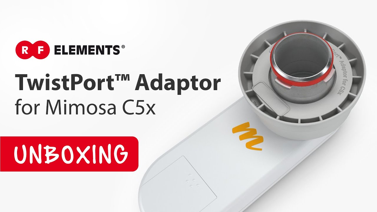 TwistPort™ adaptor for Mimosa C5x