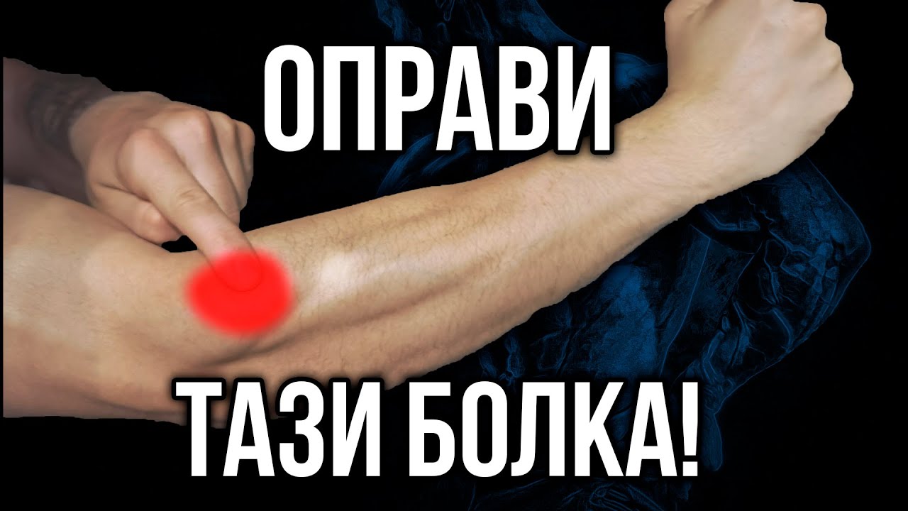 ТЕНИС ЛАКЪТ - Упражнения за отпускане на болка и възпаление в лакътя - Рехабилитация