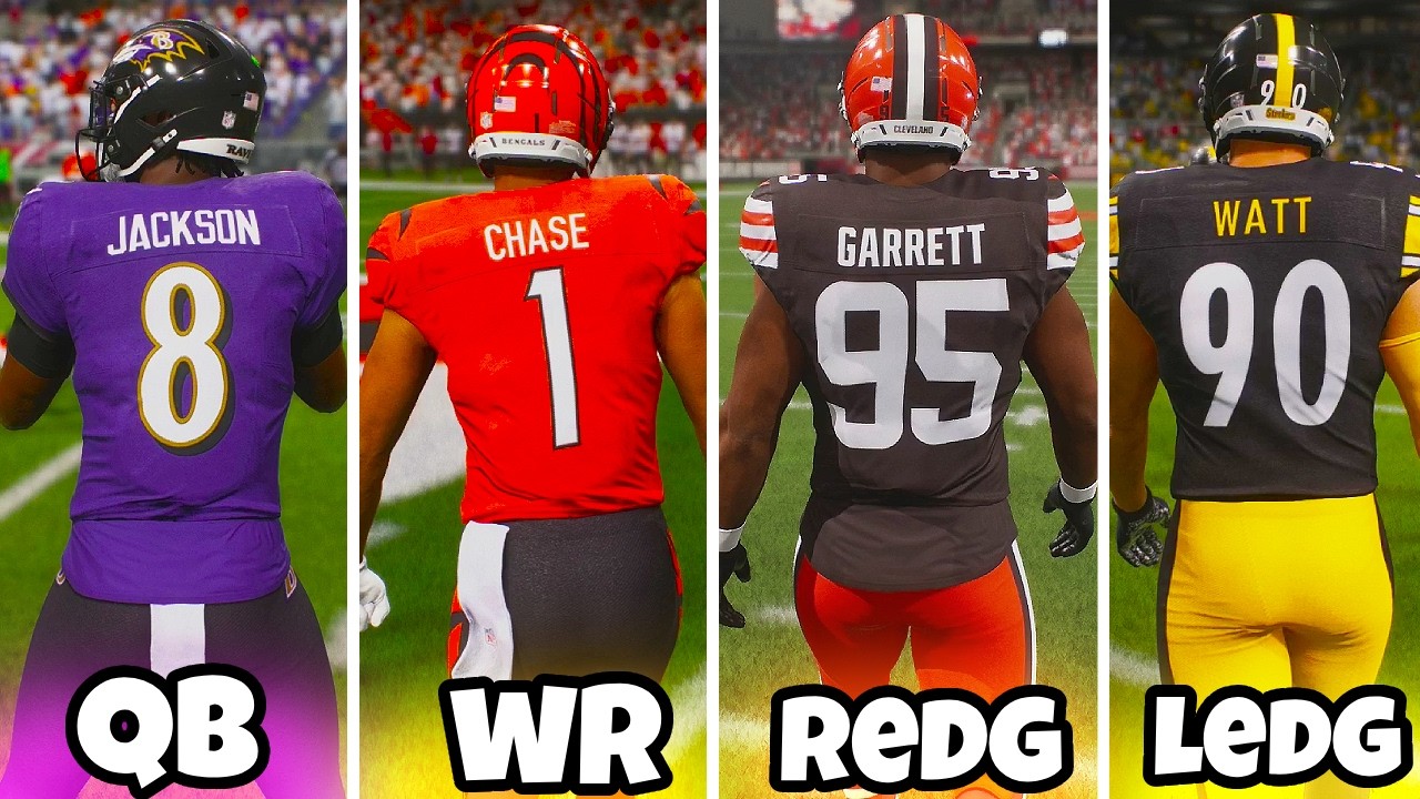 I Built A AFC North Super Team!