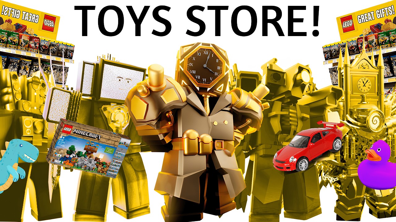 If Titans Go To THE TOYS STORE... TTD