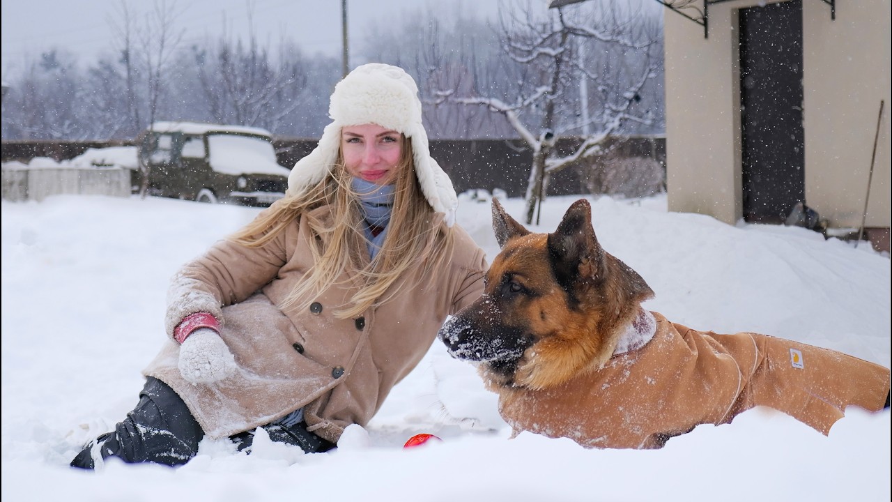 Real Village Life in Ukraine's Coldest Winter | Power Outage Reality