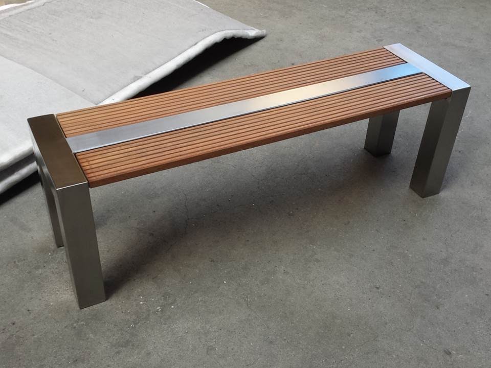 Edelstahl Gartenbank bauen 🔧 WIG Schweißen