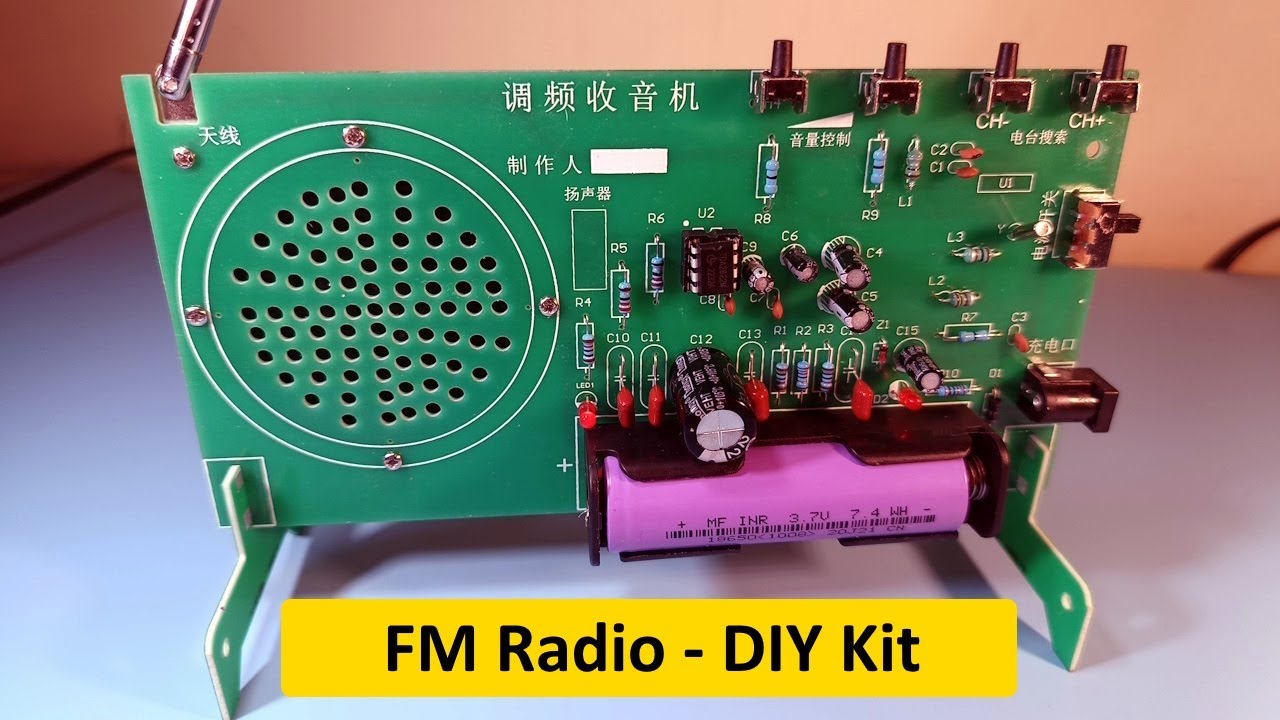 RDA5807FP FM Radio Kit – Complete Build & Test