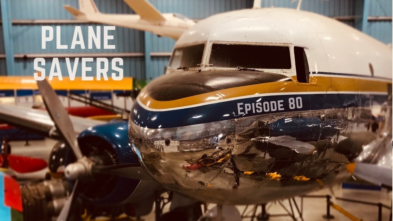 «DC-3 с ракетным двигателем!» Экскурсия в музей Рейнольдса: Plane Savers E80