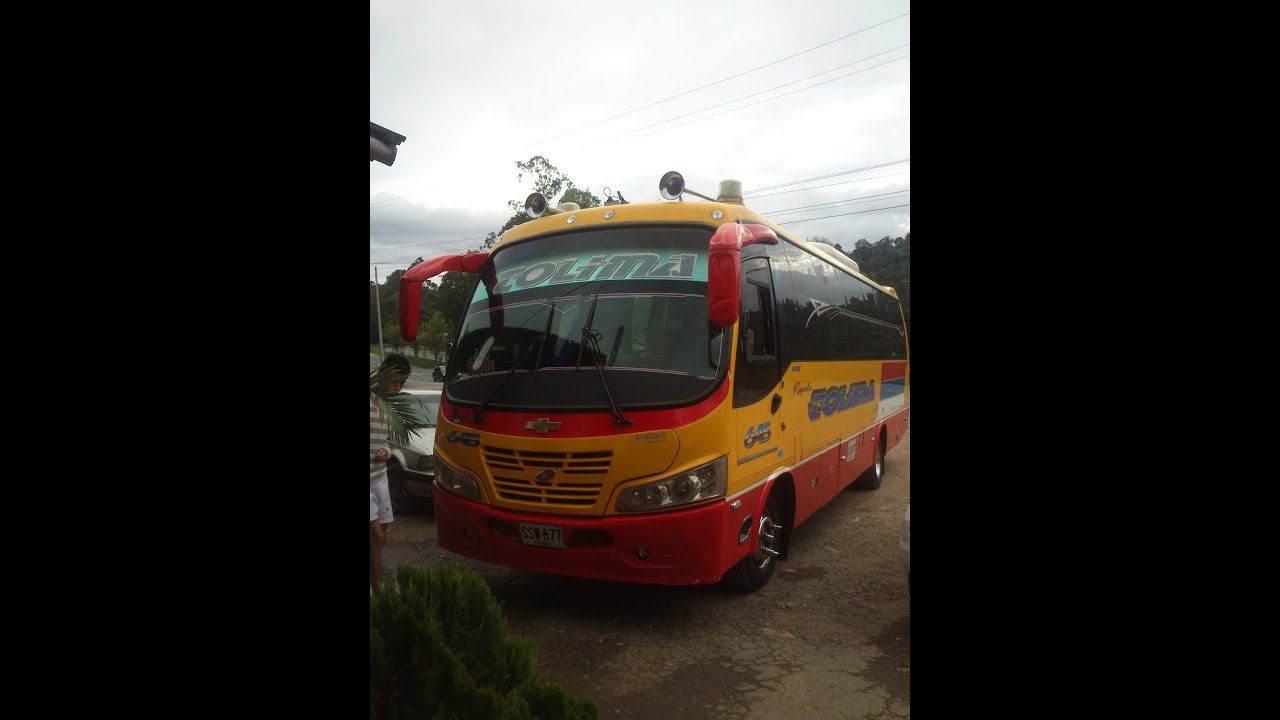 a bordo de rapido tolima 645 (ibague - bogota)