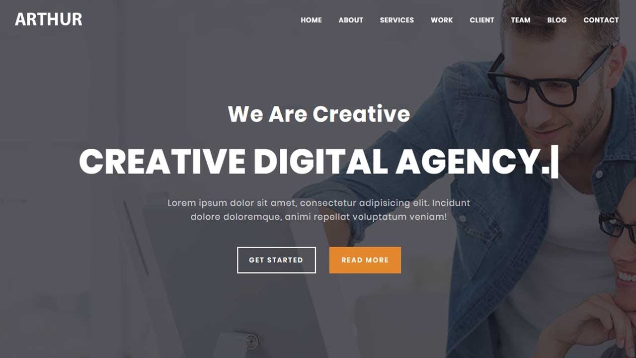 Arthur-Multipurpose HTML Landing Page Template | Bootstrap Multi-Purpose Template