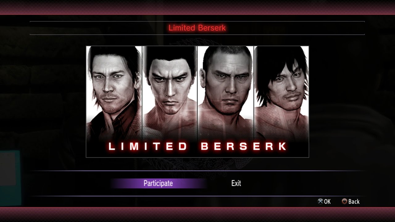 Yakuza 5 Coliseum Battles (Shinada) | Limited Berserk