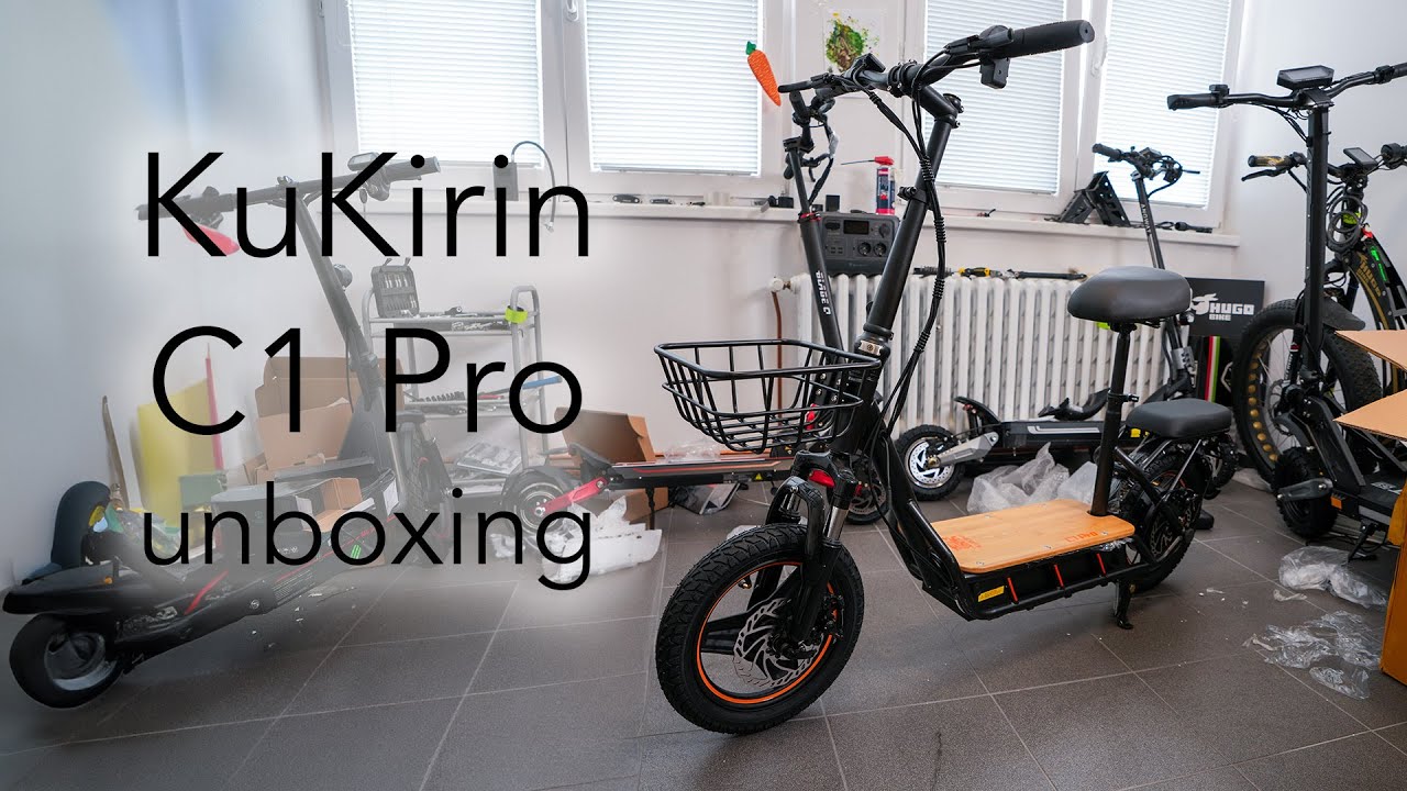 KuKirin C1 Pro - vozítko pro lidi, co jsou líní i stát 😅. Unboxing 📦
