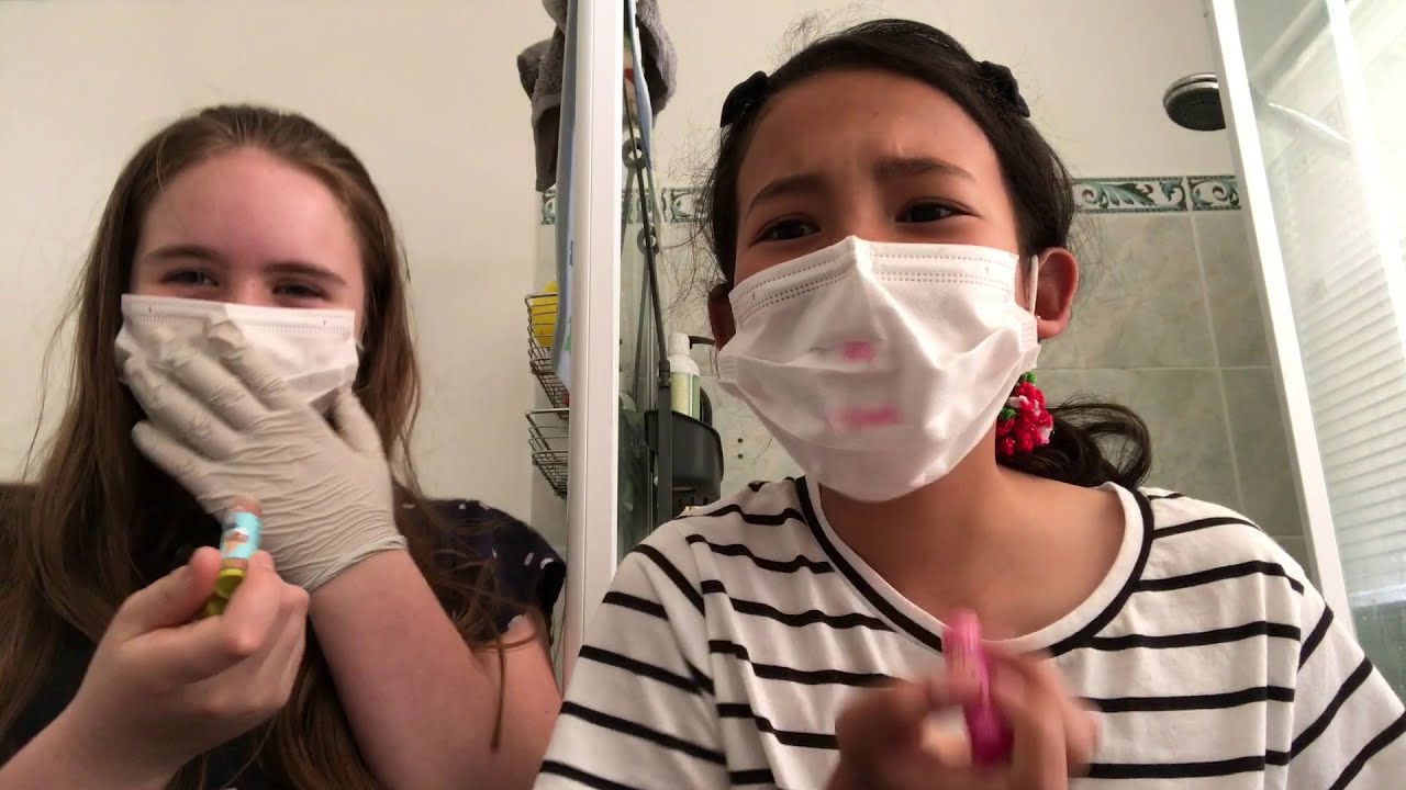 What you cant do wearing a face mask and gloves 🧤  😷