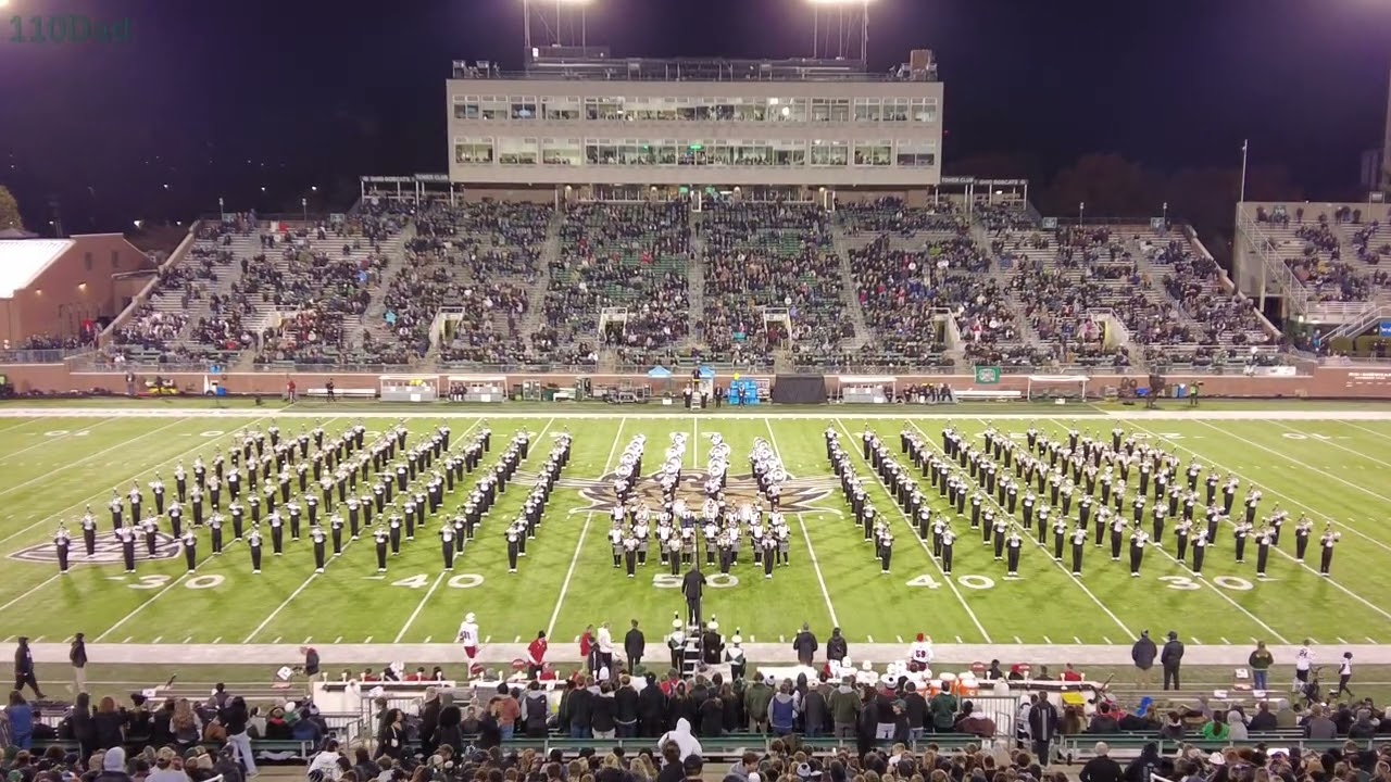 Ohio University Marching 110 - 11/4/2025 Halftime vs. Miami