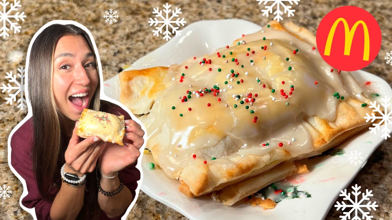 Making The McDonalds Holiday Pie.. But BETTER!