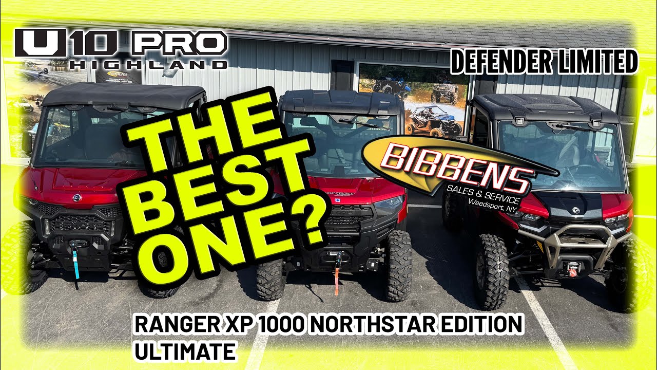 Comparing 1000cc Cab Models! @CFMOTO  @Polaris Off Road  @CAN-AM OFF-ROAD
