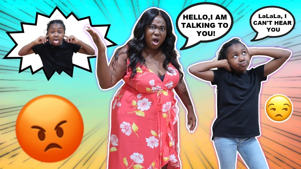 IGNORE PRANK ON MY MOM