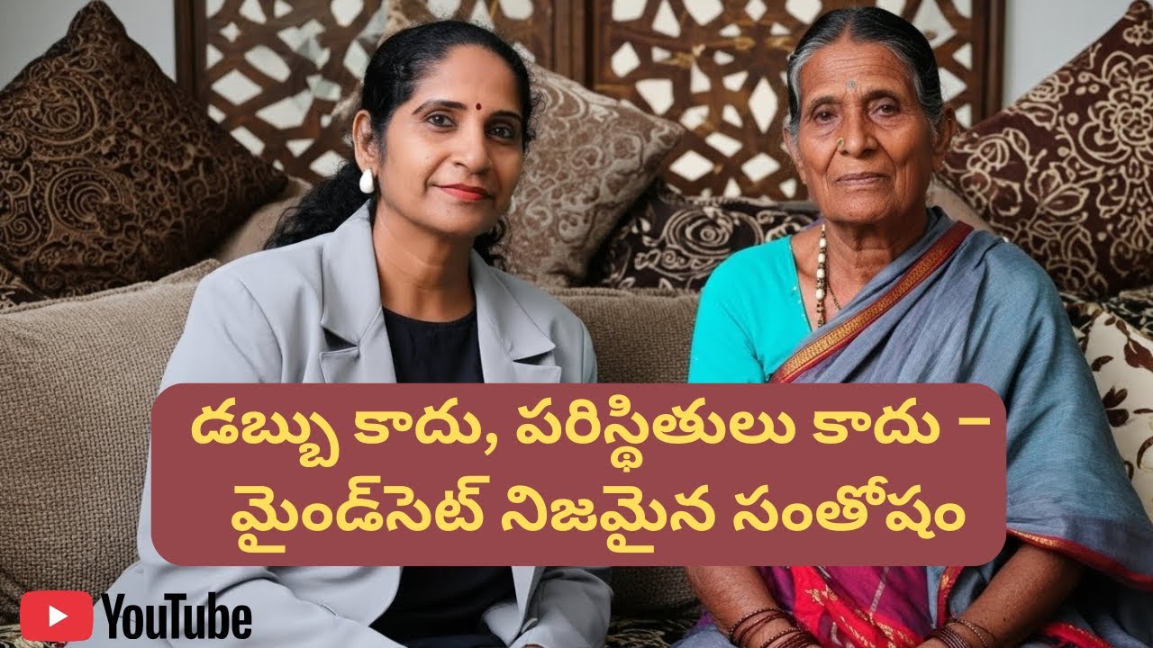 డబ్బు కాదు, పరిస్థితులు కాదు – మైండ్‌సెట్ నిజమైన సంతోషం