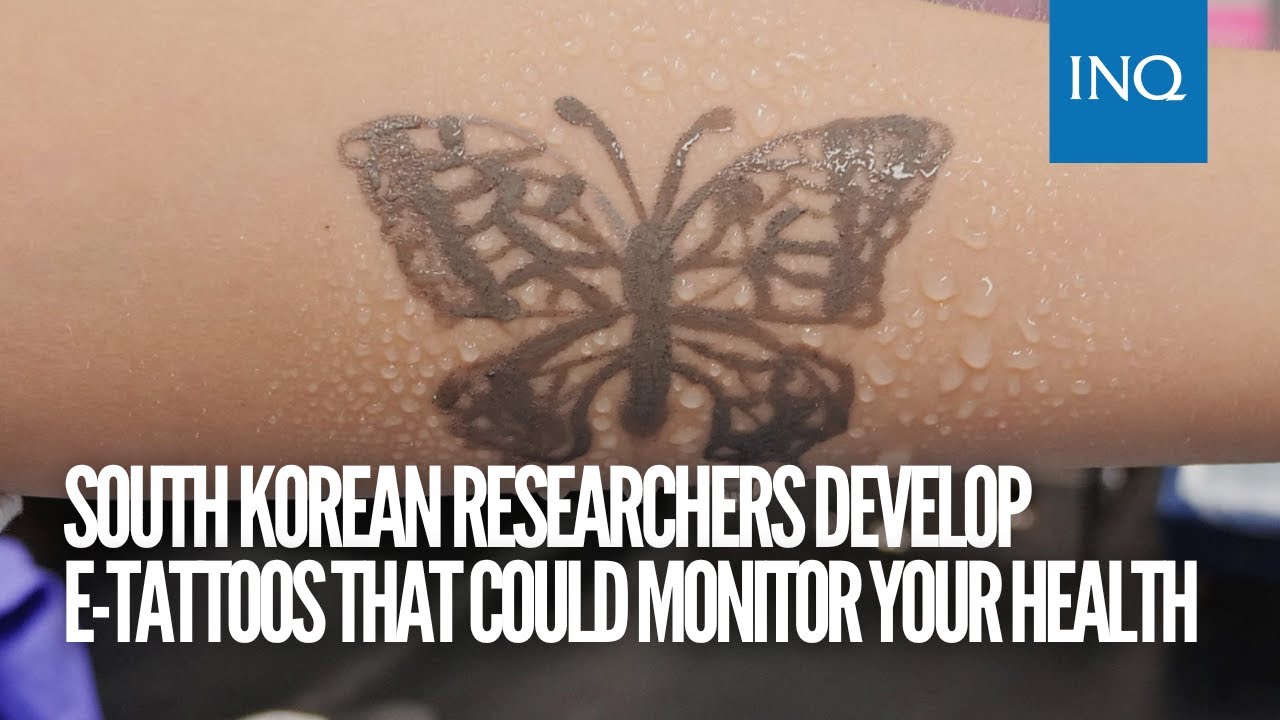 South Korean researchers develop e-tattoos that could monitor your health