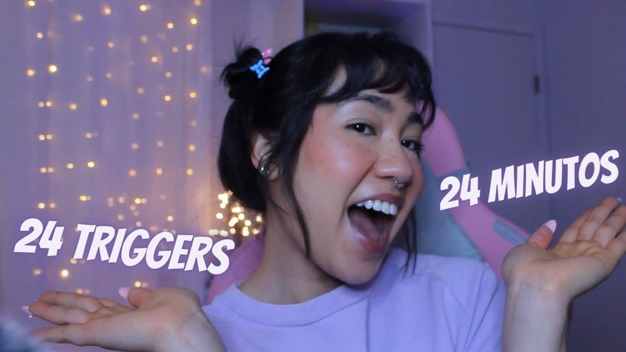ASMR | 24 gatilhos de 2024 em 24 minutos (COCONUT RAIN, MAKE FAKE, SPA DE MADEIRA, CAFUNÉ E MAIS)