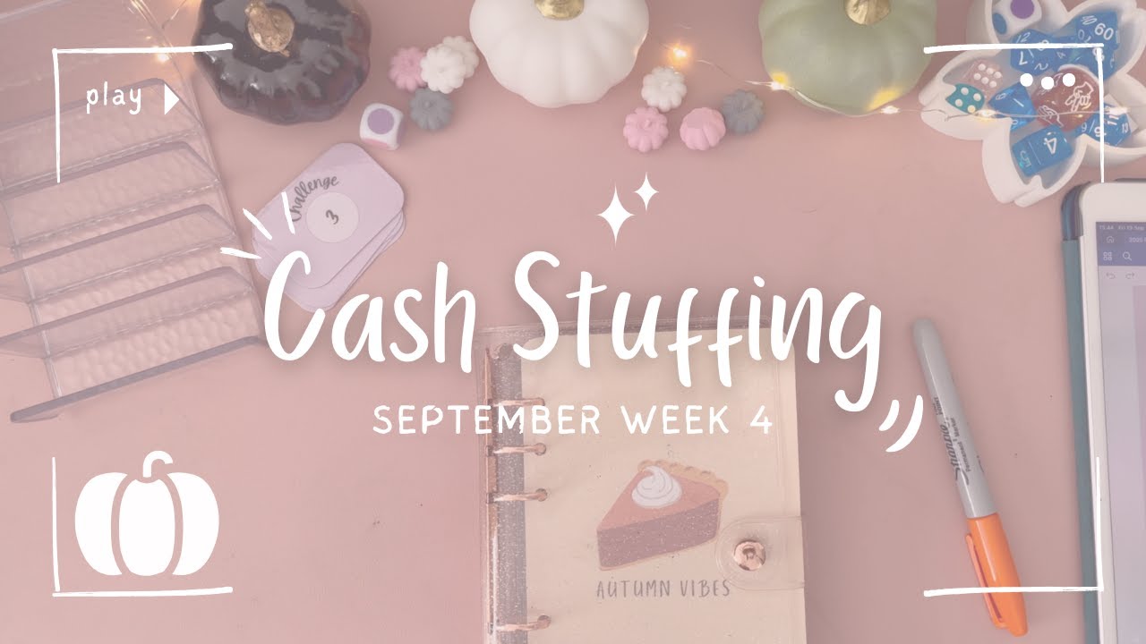 September Week 4  | £140 | #ukcashstuffing  | Hybrid | Sinking Funds & Savings Challenges 2025