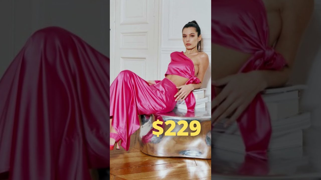 Pink Palace Silk Dress For women | #SHORTS