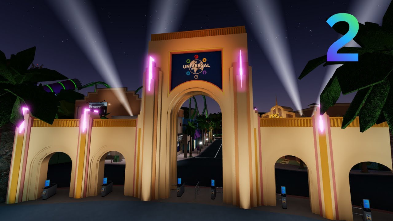 Universal Studios Roblox Full Walkthrough and Rides | Part 2