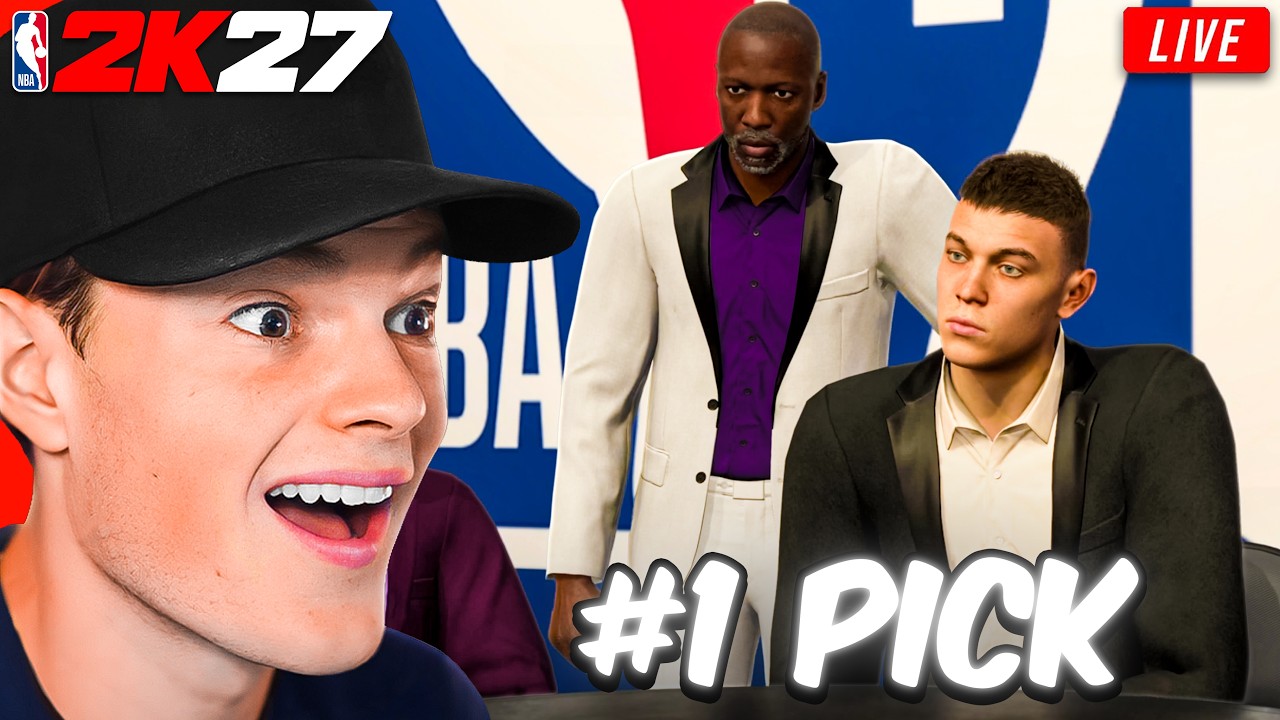 🔴We Got DRAFTED To The NBA! NBA 2K27 MyCAREER